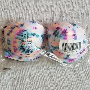 VS Pink Multi-Way Push Up Bra Tie Dye 34D